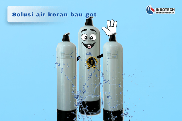 Solusi air kran bau air got