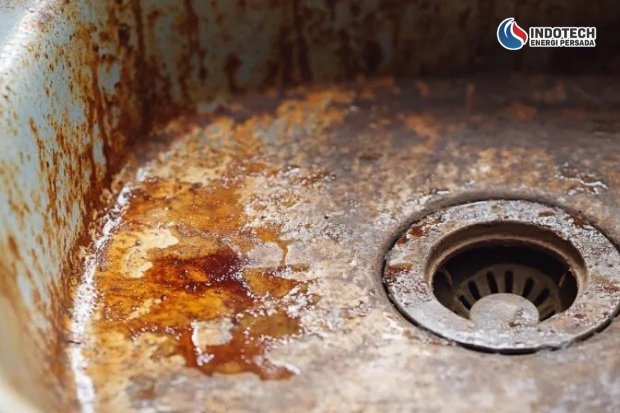 Dampak Air Sumur Kuning Karat