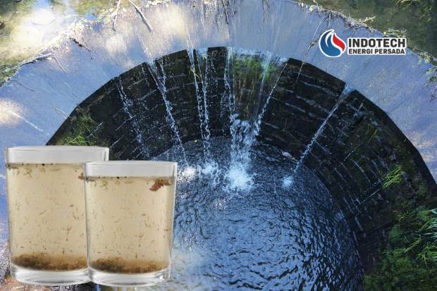 air sumur keruh setelah hujan