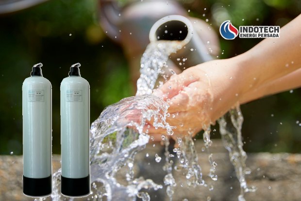 sistem filter dari nanotec yang membantu menjernihkan air