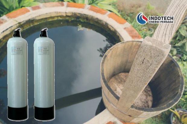 Filter air sumur kotor membantu menghasilkan air yang lebih bersih, jernih, dan nyaman digunakan setiap hari.