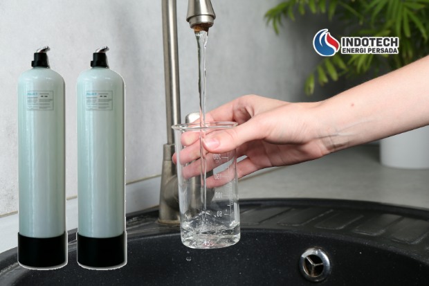 Penggunaan filter air rumah modern membantu menghasilkan air yang lebih bersih untuk mandi, mencuci, dan memasak.