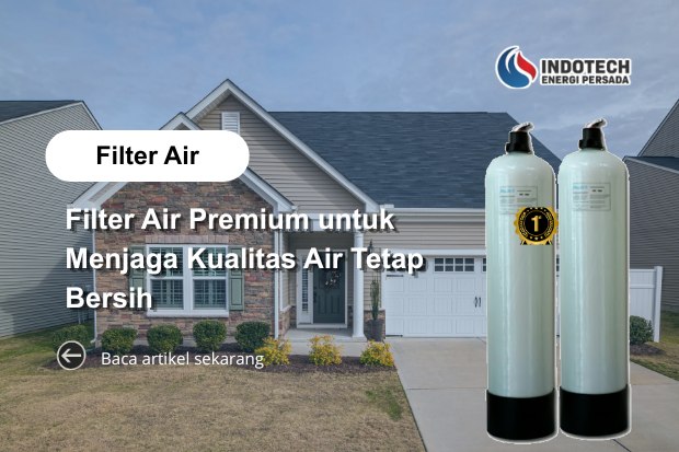 Penyaring air bersih membantu menjaga kualitas air di rumah tetap jernih, bersih, dan nyaman digunakan setiap hari.