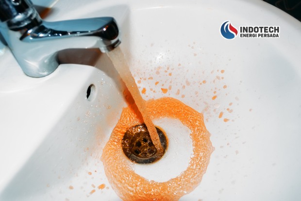 Penyebab kualitas air dapur menurun yang membuat air menjadi keruh, berbau, dan kurang nyaman digunakan.