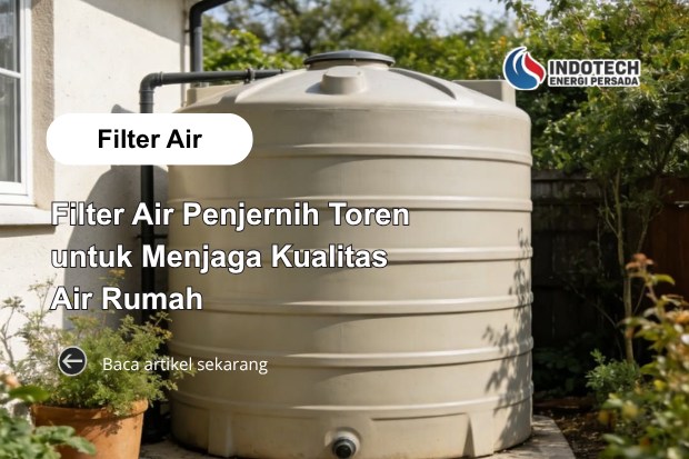 Filter Air Penjernih Toren Nanotec untuk Menjaga Kualitas Air Rumah Tetap Bersih dan Jernih